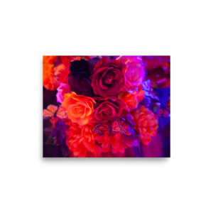 Butterflies and Roses (print)