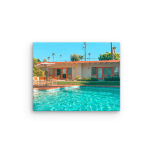 Palm Springs Golden Hour canvas